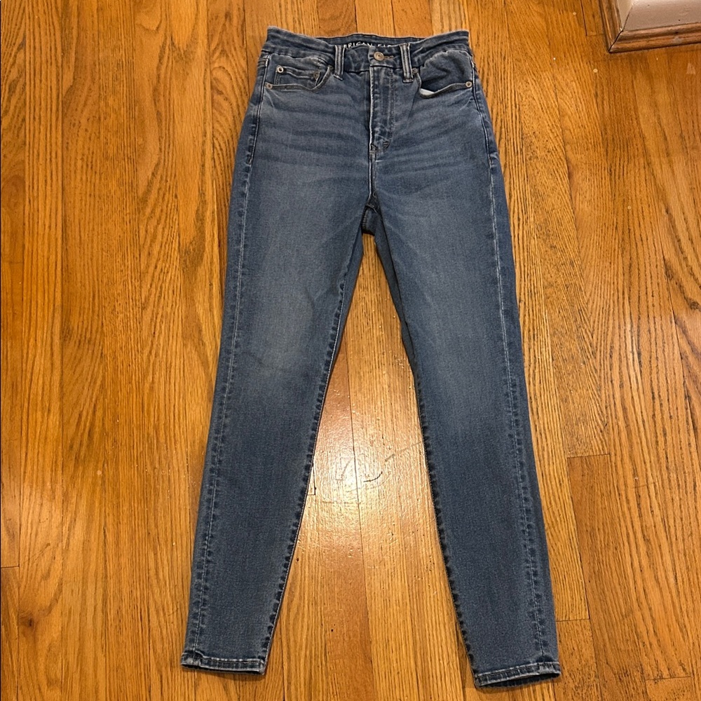 American Eagle Outfitters High Rise Blue Jegging